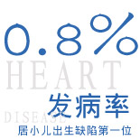 我国先心病发病率高达0.8%